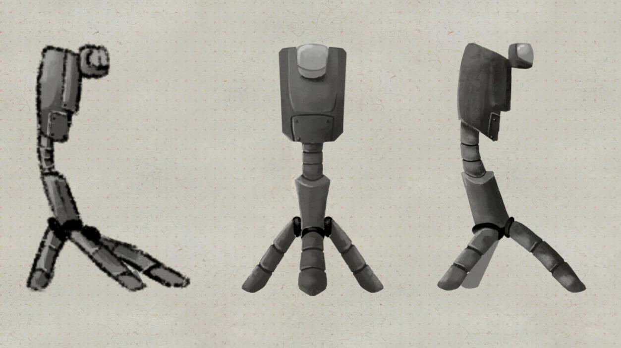 Vehicle Concept, sketch and B&W Rendering, used both photoshop and FireAlpaca