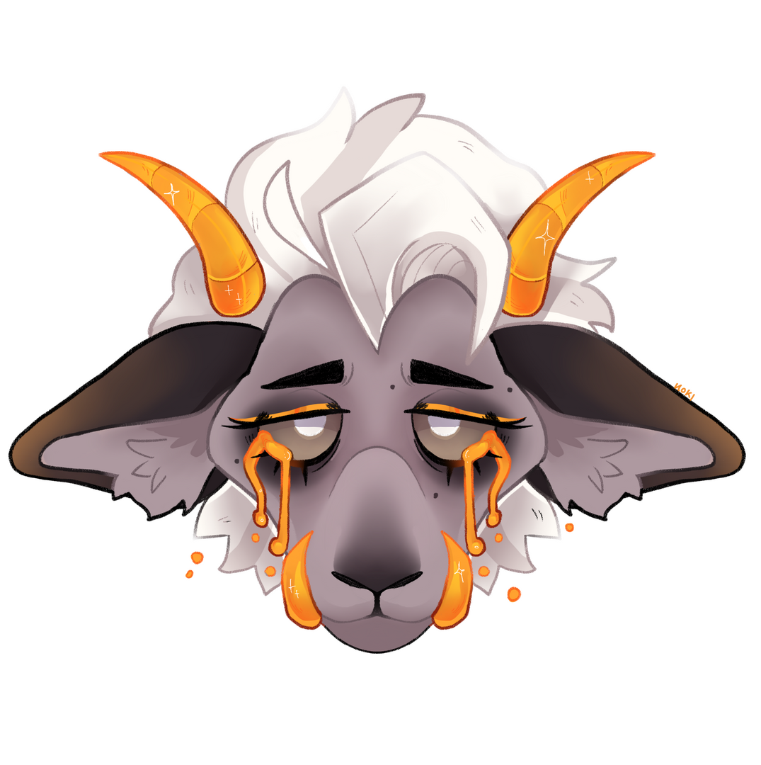 Recent headshot commission, created in procreate