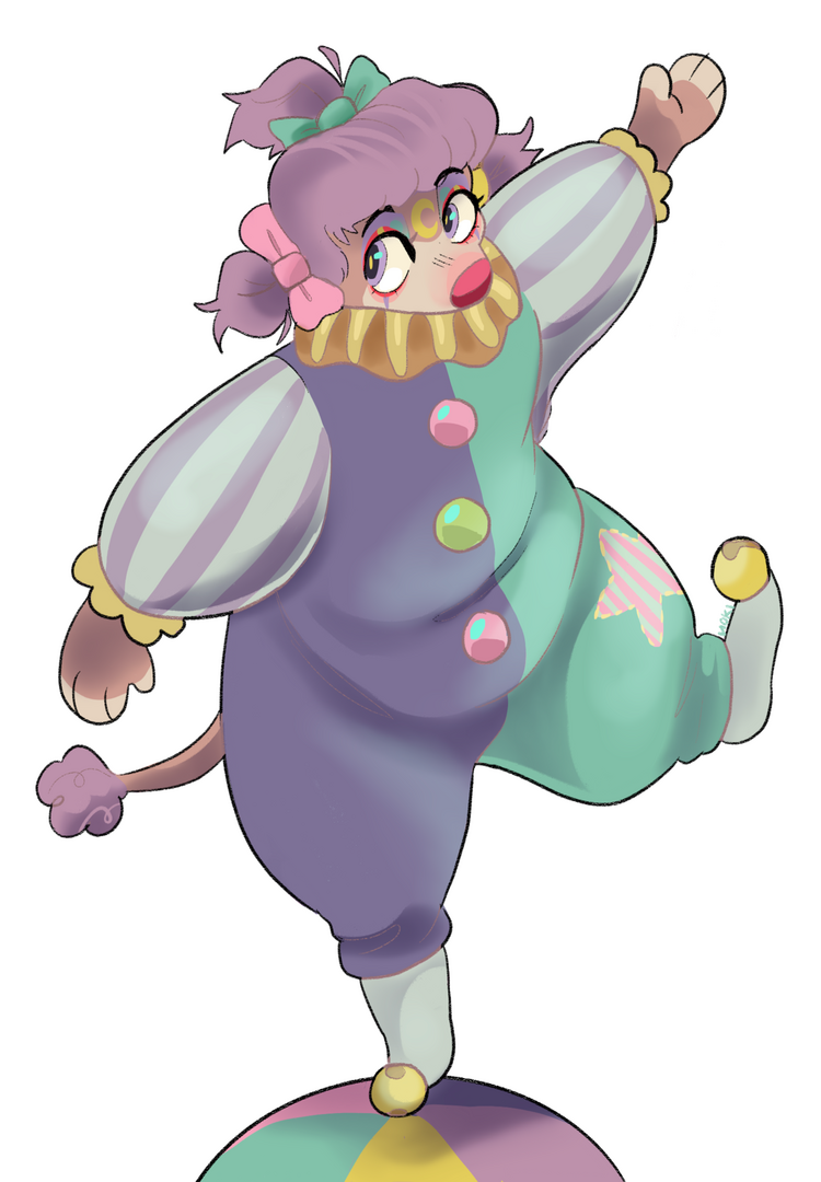 Recent Fullbody commission done in Procreate